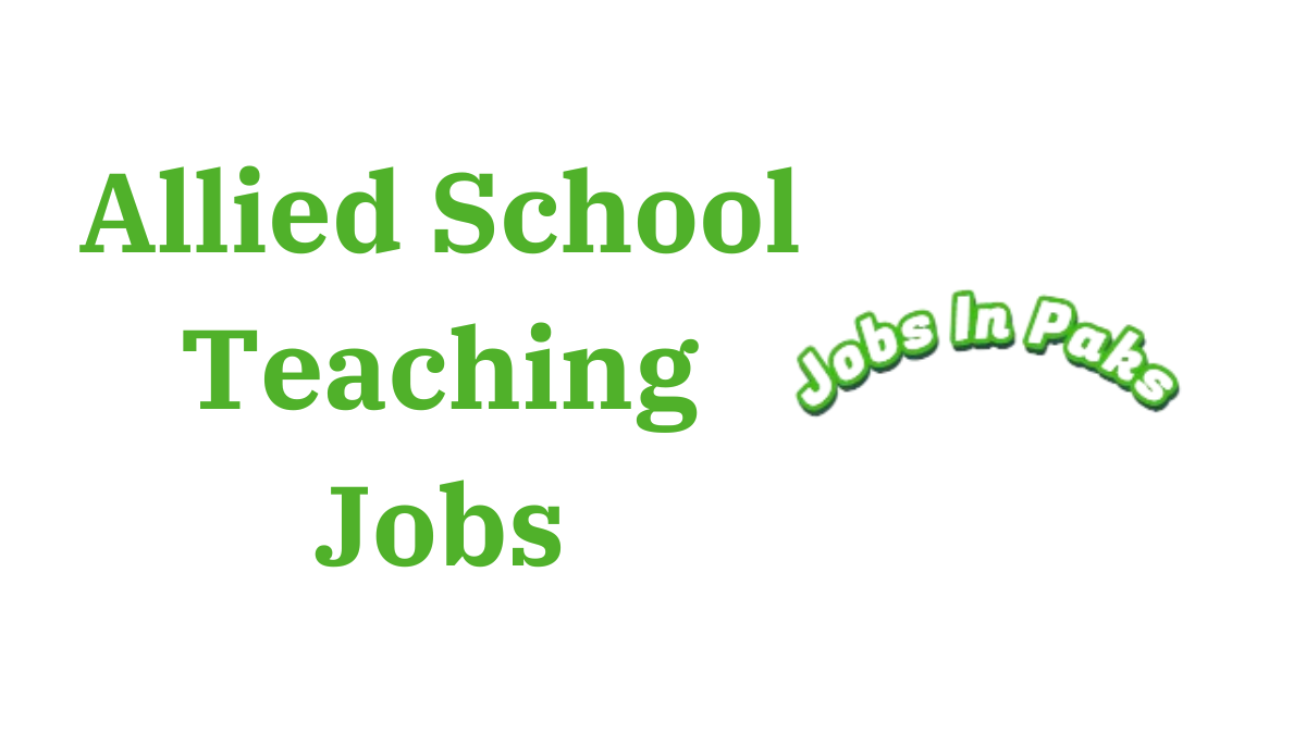 Allied School Teaching Jobs