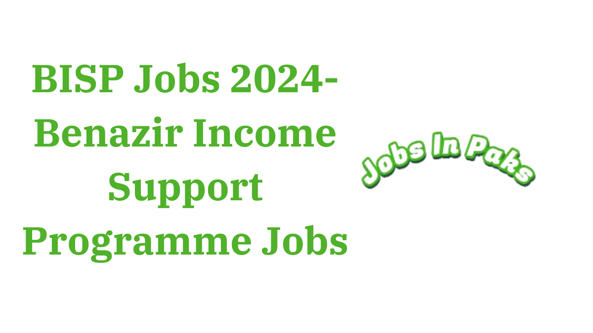 BISP Jobs 2024