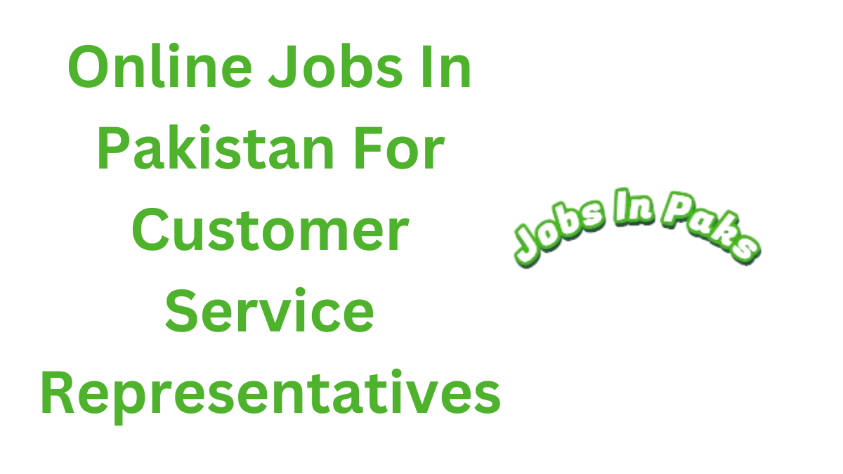 Online Jobs In Pakistan