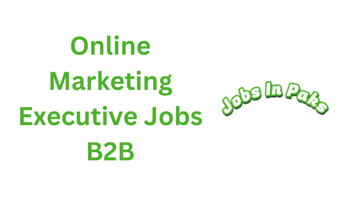 Online Marketing Executive Jobs